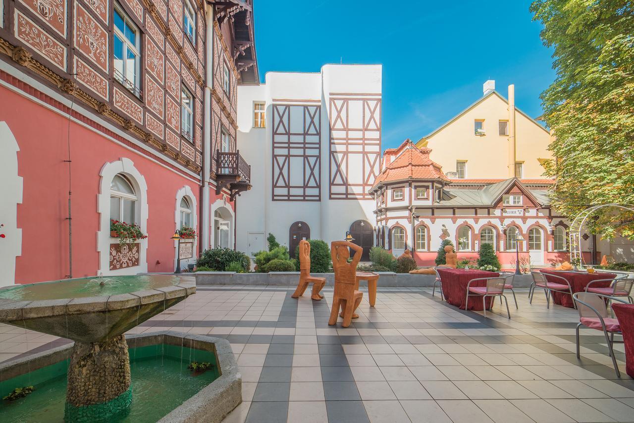Hotel Three Lilies Inkl Aquaforum Frantiskovy Lazne Exterior photo